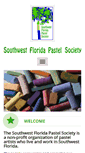 Mobile Screenshot of pastelsociety.org